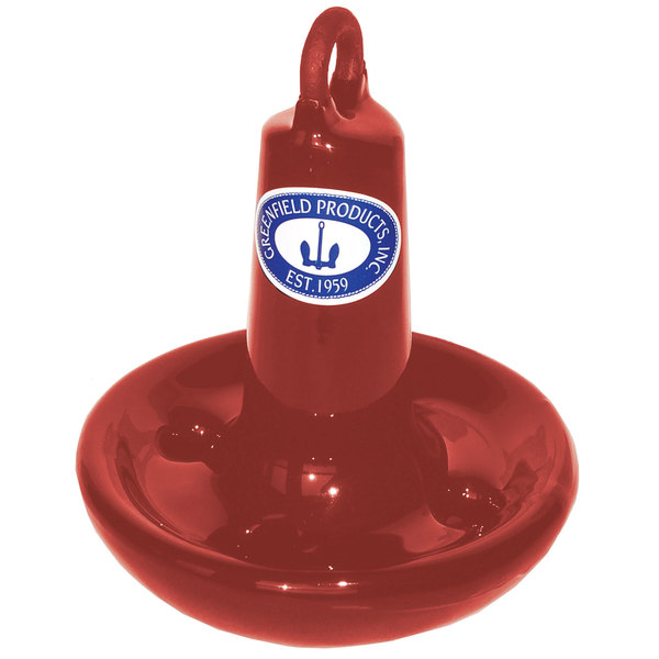 Greenfield Greenfield 510-RD Vinyl Coated Mushroom Anchor - Red, 10 lb. 510-RD